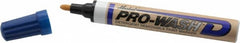 Markal - Blue Oil-Based Paint Marker - Fine Tip, Alcohol Base Ink - Makers Industrial Supply