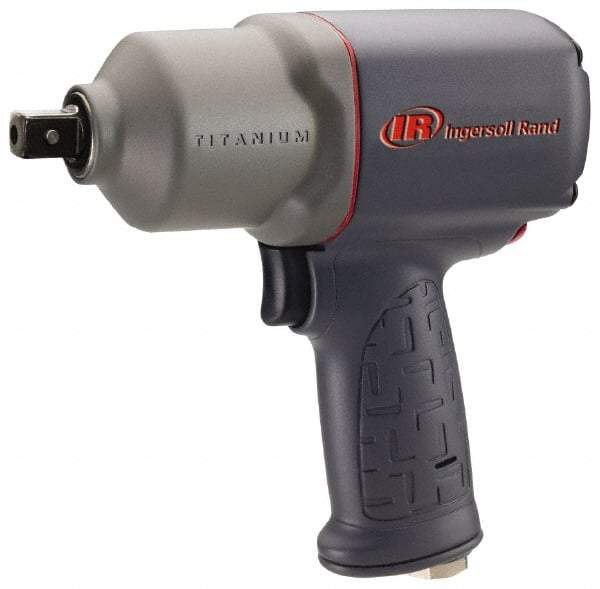 Ingersoll-Rand - 3/8" Drive, 15,000 RPM, 300 Ft/Lb Torque Impact Wrench - Pistol Grip Handle, 1,500 IPM, 17 CFM, 1/4" NPT Inlet - Makers Industrial Supply