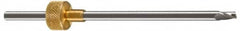 Onsrud - 3/16" Cutting Diam x 3/8" Length of Cut, 1 Flute, Upcut Spiral Router Bit - Uncoated, Right Hand Cut, Solid Carbide, 6-1/2" OAL x 1/4" Shank Diam, Single Edge - Makers Industrial Supply