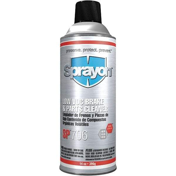 Sprayon - Acetone Brake Parts Cleaner - 14 oz Aerosol Can - Makers Industrial Supply