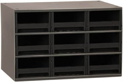 Akro-Mils - 9 Drawer, Small Parts Cabinet - 11" Deep x 17" Wide x 11" High - Makers Industrial Supply