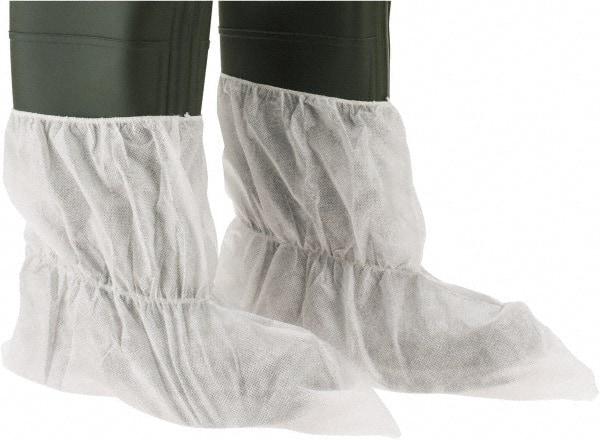 Dupont - Size XL, SureStep, Standard Boot Cover - White, Non-Chemical Resistant - Makers Industrial Supply