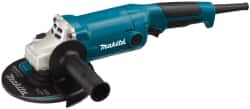 Makita - 6" Wheel Diam, 10,000 RPM, Corded Angle & Disc Grinder - 5/8-11 Spindle, 120 Volts, 10.5 Amps - Makers Industrial Supply