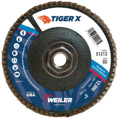 5 × 5/8-11 ARBOR 60X FLAP DISC - Makers Industrial Supply