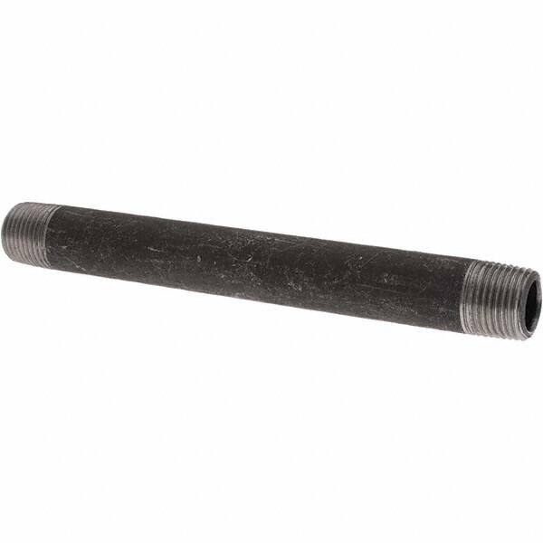 Value Collection - Black Pipe Nipples & Pipe Style: Welded Pipe Size: 1/2 (Inch) - Makers Industrial Supply