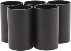 Value Collection - 2" Long Heat Shrink Electrical Tubing - Black - Makers Industrial Supply