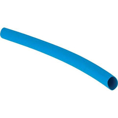 Value Collection - 4" Long Heat Shrink Electrical Tubing - Blue - Makers Industrial Supply