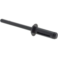 Value Collection - Nylon Multi Grip Blind Rivet - 1/8" to 5/32" Grip, 9mm Head Diam, - Makers Industrial Supply