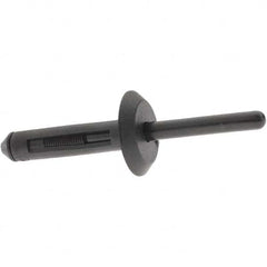 Value Collection - Flat Head, Nylon Multi Grip Blind Rivet - Makers Industrial Supply