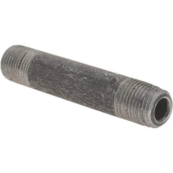 Value Collection - Schedule 80, 1/8" Diam x 2" Long Pipe Nipple - Seamless - Makers Industrial Supply