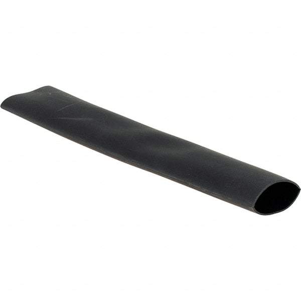 Value Collection - 6" Long Heat Shrink Electrical Tubing - Black - Makers Industrial Supply