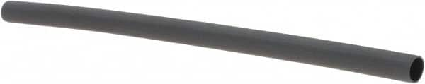 Value Collection - 6" Long Heat Shrink Electrical Tubing - Black - Makers Industrial Supply