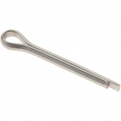 Value Collection - 3/16" Diam x 1-1/2" Long Extended Prong Cotter Pin - Grade 18-8, Uncoated, Stainless Steel - Makers Industrial Supply