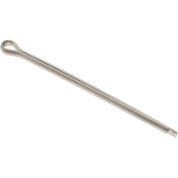 Value Collection - 1/8" Diam x 2-1/2" Long Extended Prong Cotter Pin - Grade 18-8, Uncoated, Stainless Steel - Makers Industrial Supply