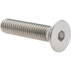 Value Collection - 5/16-18 UNC Hex Socket Drive, 82° Flat Screw - Grade 18-8 Stainless Steel, 1-1/2" OAL - Makers Industrial Supply