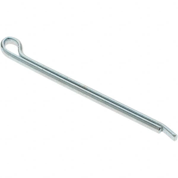 Value Collection - 7/64" Diam x 1-3/4" Long Hammerlock Cotter Pin - Grade 2, Zinc-Plated, Steel - Makers Industrial Supply