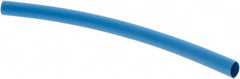 Value Collection - 6" Long Heat Shrink Electrical Tubing - Blue - Makers Industrial Supply