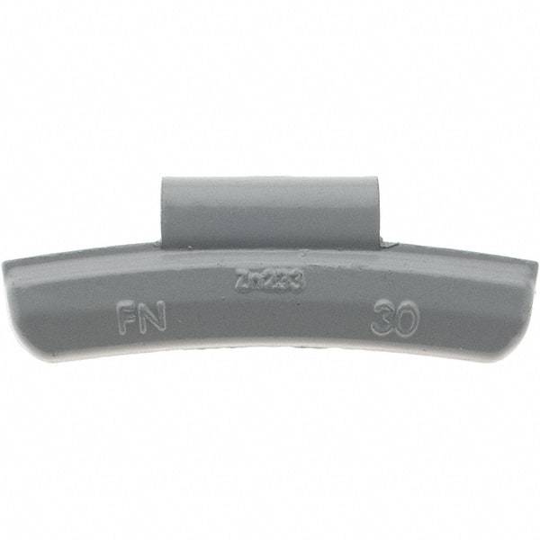 Value Collection - 30 g FN Wheel Weight - Zinc, For Use with Automotive & Light Trucks - Makers Industrial Supply