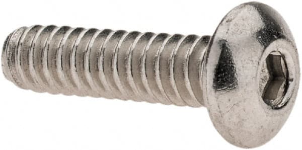 Value Collection - #6-32 UNC Hex Socket Button Cap Screw - Makers Industrial Supply