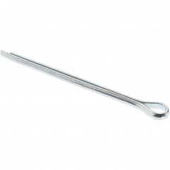 3/32″ Diam x 1-1/2″ Long Extended Prong Cotter Pin Steel, Zinc-Plated