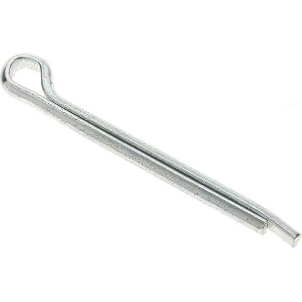 Value Collection - 3/8" Diam x 4" Long Hammerlock Cotter Pin - Grade 2, Zinc-Plated, Steel - Makers Industrial Supply