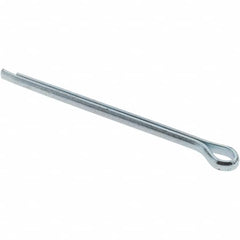 Value Collection - 7/64" Diam x 2" Long Hammerlock Cotter Pin - Grade 2, Zinc-Plated, Steel - Makers Industrial Supply