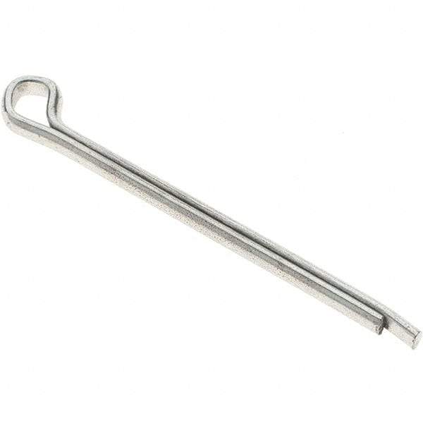 Value Collection - 7/64" Diam x 1-3/4" Long Hammerlock Cotter Pin - Grade 2, Zinc-Plated, Steel - Makers Industrial Supply