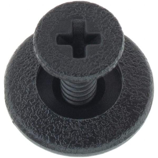 Value Collection - Plastic Screw Mount Blind Rivet - 18mm Head Diam, 13mm Length Under Head, - Makers Industrial Supply