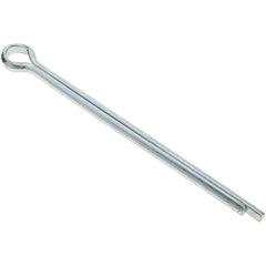 Value Collection - 5/16" Diam x 5" Long Extended Prong Cotter Pin - Grade 2, Zinc-Plated, Steel - Makers Industrial Supply