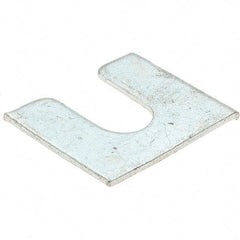 Made in USA - Metal Shim Stock   Type: Slotted Shim    Material: Steel - Makers Industrial Supply