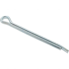 Value Collection - 5/32" Diam x 2" Long Hammerlock Cotter Pin - Grade 2, Zinc-Plated, Steel - Makers Industrial Supply