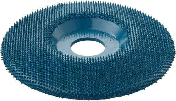 KUTZALL - 4-1/2" Wheel Diam, 7/8" Arbor Hole, Depressed Center Wheel - Fine Grade, Tungsten Carbide, 15,000 Max RPM - Makers Industrial Supply