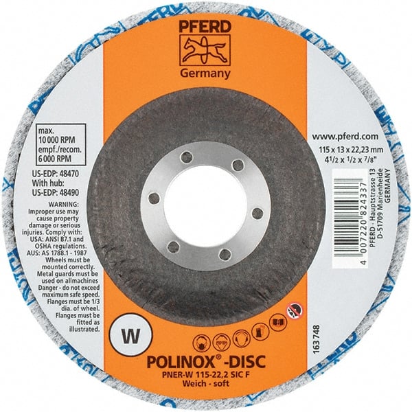 PFERD - Deburring Disc - Exact Industrial Supply