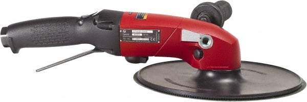 Chicago Pneumatic - 9" Max Disc, 6,000 RPM, Pneumatic Handheld Disc Sander - 80 CFM, 1/2" Inlet, 2.8 hp, 90 psi - Makers Industrial Supply