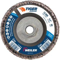 4 1/2 TIGER ANGLED ZIRC - Makers Industrial Supply