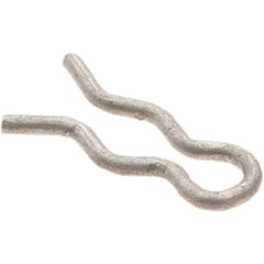 Value Collection - 5/64" Groove, 5/16" Long, Stainless Steel Hair Pin Clip - 0.029" Clip Diam, 1/8" Shaft Diam, Grade 302 & 18-8 - Makers Industrial Supply