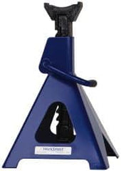 Value Collection - 6 Ton Load Capacity Ratcheting Jack Stand - 15-3/8 to 24-1/4 Inch High, 11-1/4 Inch Base Diameter x 9-1/4 Inch Long x 10-5/8 Inch Wide Chassis - Makers Industrial Supply