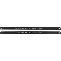 Stanley - Hand Hacksaw Blades Blade Material: Carbon Steel Blade Length (mm): 254 - Makers Industrial Supply