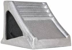 Value Collection - 8-3/4" Wide x 8-1/2" High x 7-1/2" Deep, Steel Wheel Chock - Type G - Makers Industrial Supply