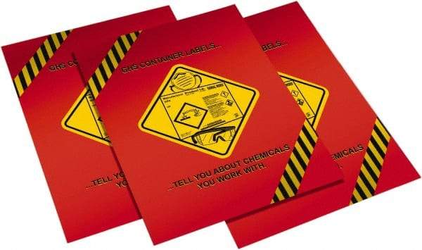 Marcom - GHS Container Labeling Training Booklet - English, Regulatory Compliance Series - Makers Industrial Supply