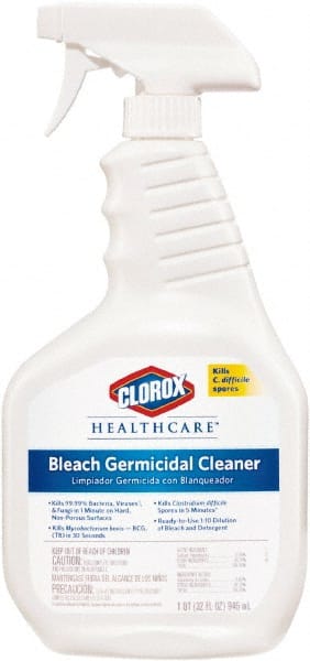 Clorox Healthcare - Case of (6) 32-oz Bottles Bleach - Makers Industrial Supply