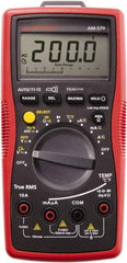 Amprobe - 4210340, CAT IV, CAT III, 1,000 VAC/VDC, Digital True RMS Auto Ranging Manual Ranging Multimeter - 60 mOhm, Measures Voltage, Capacitance, Current, Frequency, Resistance, Temperature - Makers Industrial Supply