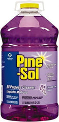 Pine-Sol - 144 oz Bottle All-Purpose Cleaner - Liquid, Lavender - Makers Industrial Supply