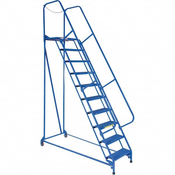 Vestil - Maintenance Ladder - Blue, Use with Ladders Above 32' - Makers Industrial Supply