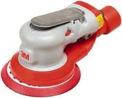 3M - 12,000 OPM, 17 CFM Air Consumption, 90 psi Air Pressure, Palm Air Orbital Sander - Round Pad, - Makers Industrial Supply