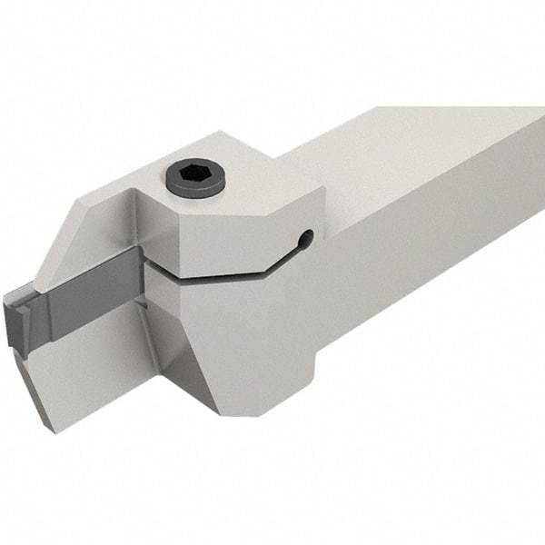 Iscar - HLPG, Left Hand, 25mm Max Depth of Cut, Indexable Grooving Tool Holder - LPGIR Insert Compatibility, 25mm Shank Height, 25mm Shank Width, 160mm OAL - Makers Industrial Supply