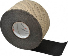 3M - Black Solid Color Anti-Slip Vinyl Tape - 4" Wide x 60' Long - Makers Industrial Supply