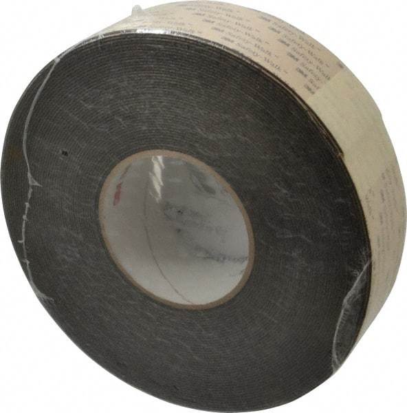 3M - Black Solid Color Anti-Slip Vinyl Tape - 2" Wide x 60' Long - Makers Industrial Supply