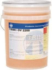 Master Fluid Solutions - Trim OV 2200, 5 Gal Pail Cutting & Grinding Fluid - Straight Oil, For Thread Rolling - Makers Industrial Supply