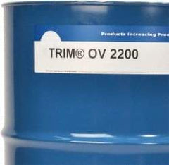 Master Fluid Solutions - Trim OV 2200, 54 Gal Drum Cutting & Grinding Fluid - Straight Oil, For Thread Rolling - Makers Industrial Supply